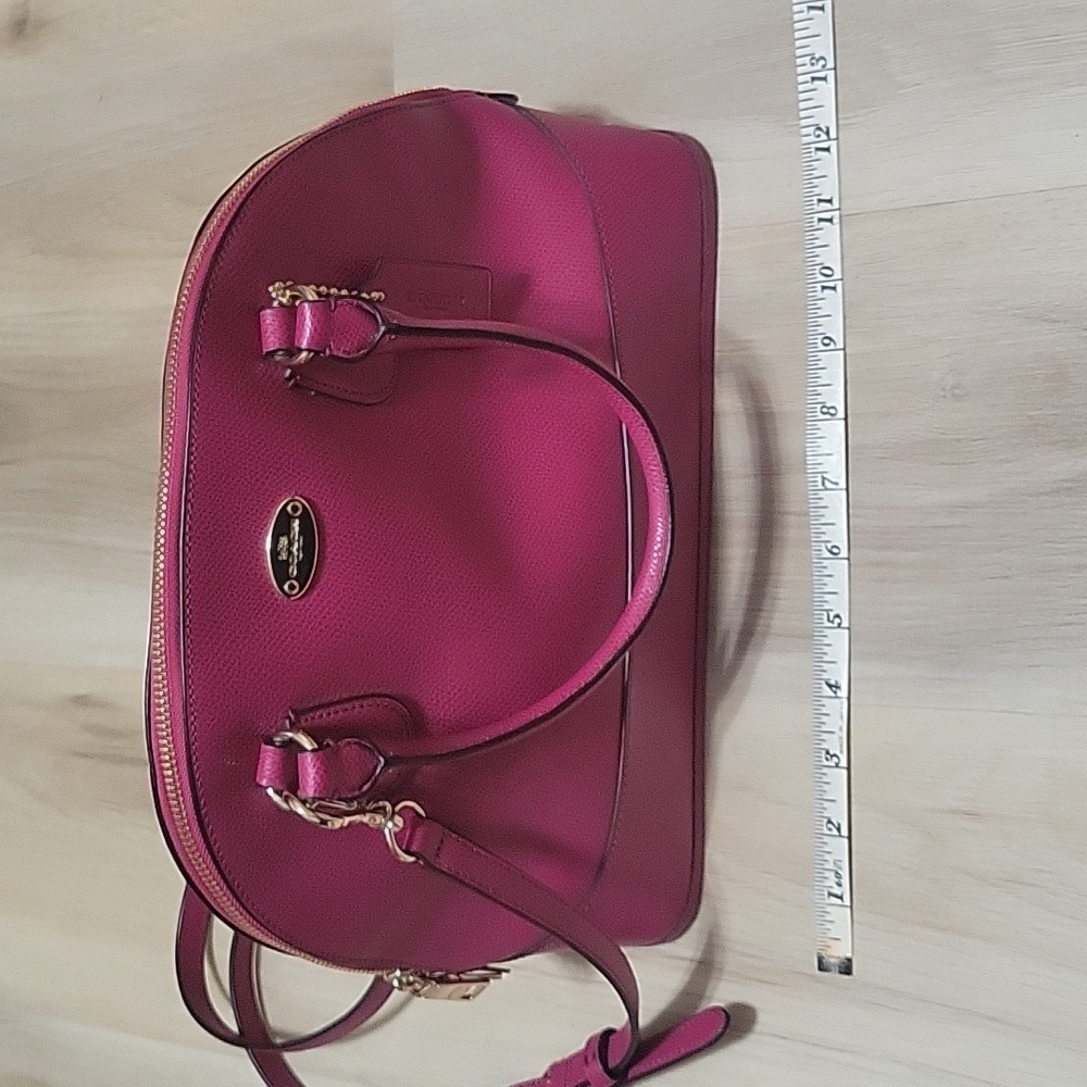 COACH | EUC | Cranberry| Purse - Picture 6 of 13